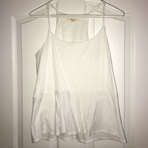 Madewell white tank